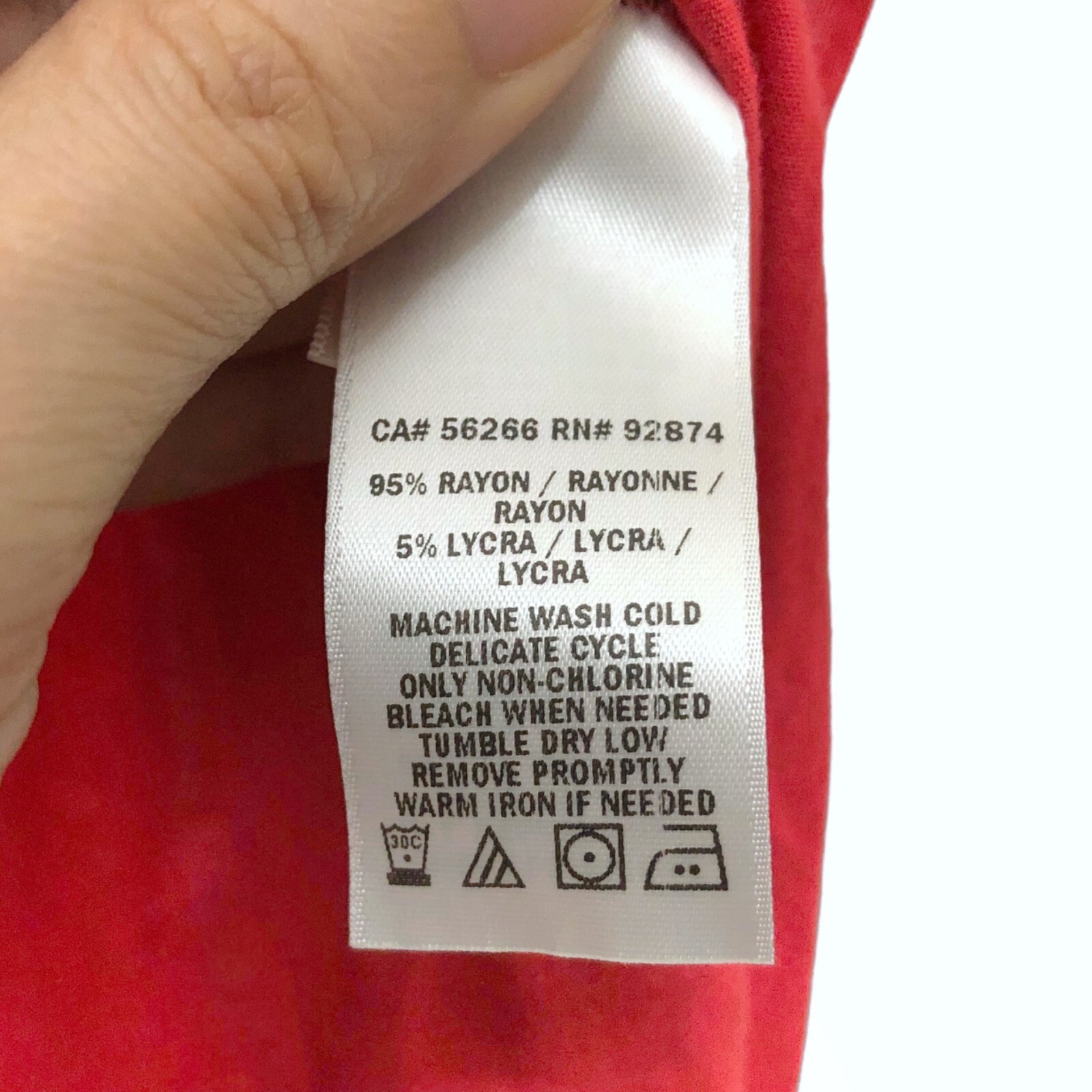 Splendid Solid Red V-neck Racerback High Low Maxi… - image 9