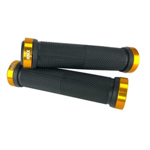gold mountain bike grips