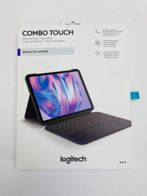Logitech Combo Touch Keyboard Case for iPad Pro-11 inch (M4)