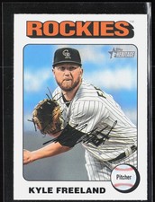 2024 Topps Heritage #31 Kyle Freeland White Border