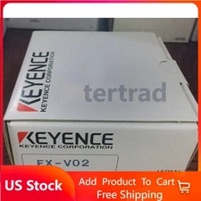 1PCS Keyence Digital Eddy Current Displacement Sensor Controller EX-V02