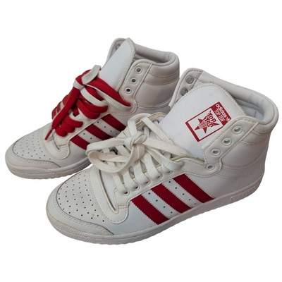 #ad Adidas Originals Top Ten Hi Cloud White Lush Red Men#x27;s Size 8 Athletic FV4229 $42.75
