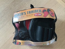 8oz childrens boxing gloves and round mitts in carry case 