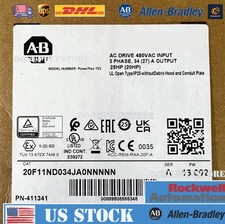 Allen-Bradley 20F11ND034JA0NNNNN PowerFlex753 AC Drive 20F11ND034JA0NNNNN
