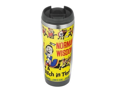 Norman Wisdom Stitch in Time #1 - Travel Mug Thermo Thermo Kaffee Tasse
