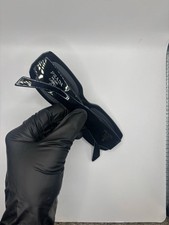 Prada PR17WS 1AB5S049 Women's Sunglasses 49 mm Black / Dark Grey Lens