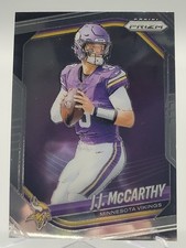 2025 PRIZM J.J. MCCARTHY FOOTBALL CARD VIKINGS NFL 279 panini jj