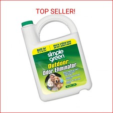 Simple Green Outdoor Odor Eliminator for Pets, Dogs, 1 gallon Refill - Ideal for