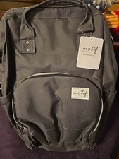 Motif Medical Breast Pump Insulated Cooler Backpack Gray Bag NWT