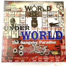 Under World The Gangster Paradise Board Game By Orlando Vice Imagination Rare!