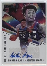 2020-21 Panini Recon True Potential Signatures Ashton Hagans #TPS-ASH Auto 0sm9
