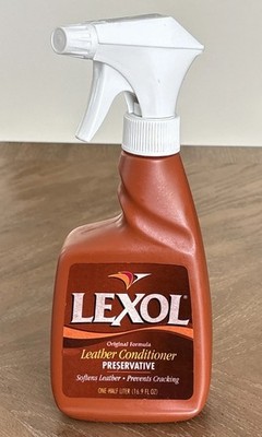 Lexol Original Formula Leather Deep Conditioner Preservative Spray 16.9oz FULL