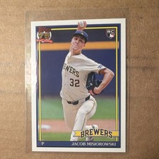 Topps Series 1 Jacob Misiorowski Brewers Rookie 1991 Insert 2026 #T91-74