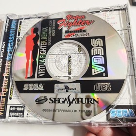 Sega Saturn Virtua Fighter Remix CIB Complete - JAPANESE
