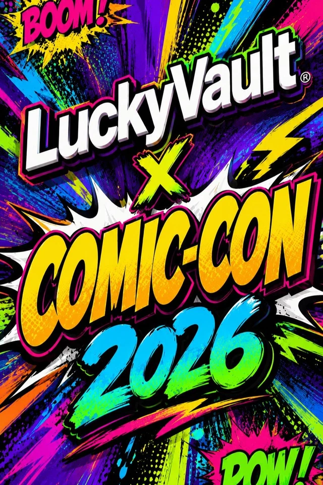 COMIC CON 2026 LIVE STAGE W/LUCKY VAULT