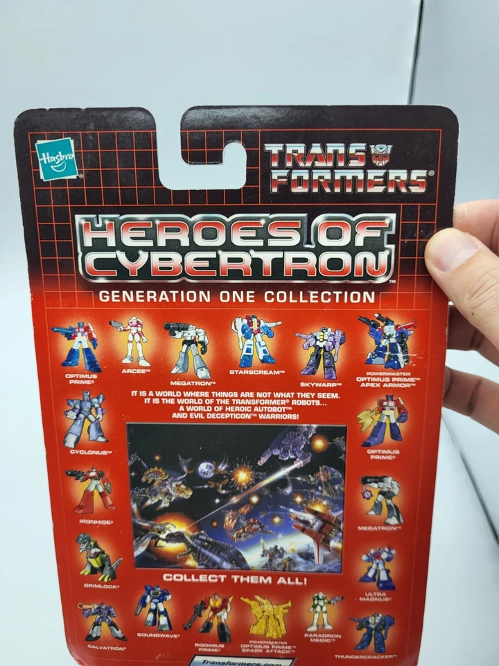 Hasbro TRANSFORMERS Heroes Of Cybertron GEN ONE Collection GRIMLOCK New - Image 4 of 4