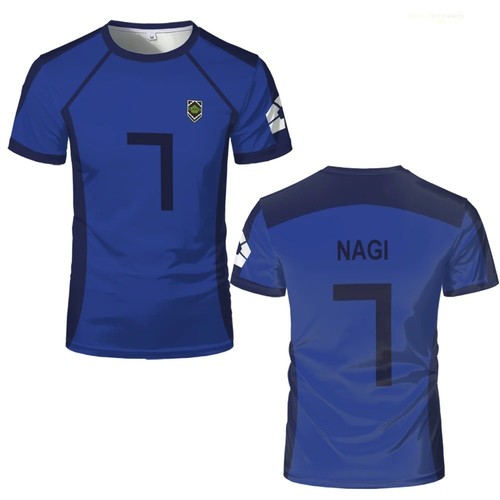 Blue Lock Isagi Yoichi Football Jersey Shirt Cosplay Chigiri Bachira Anime UK - Picture 8 of 10