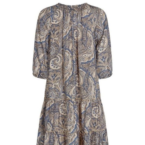 Mos Mosh Tinka Chintz Paisley Tiered Dress Size Small - Picture 3 of 16