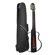 Fretless Silent Travel Guitar Electric Classical Guitar Classic Nylon String ...