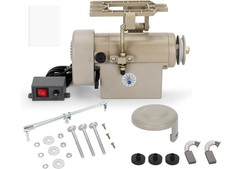 Sewing Machine Servo Motor, 550W Electric Servo Motor, AC110V, 3/4HP, 3450RPM...