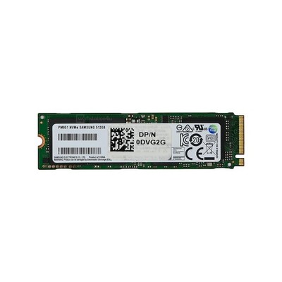 Samsung SSD PM951 512GB, NVMe M.2 Solid State Drive - MZ-VLV5120 DP/N: 0DVG2G