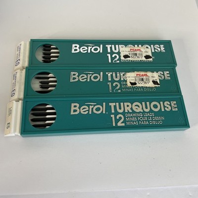 Vtg Berol Eagle Turquoise Filmograph Drawing Leads E0 E5 6375
