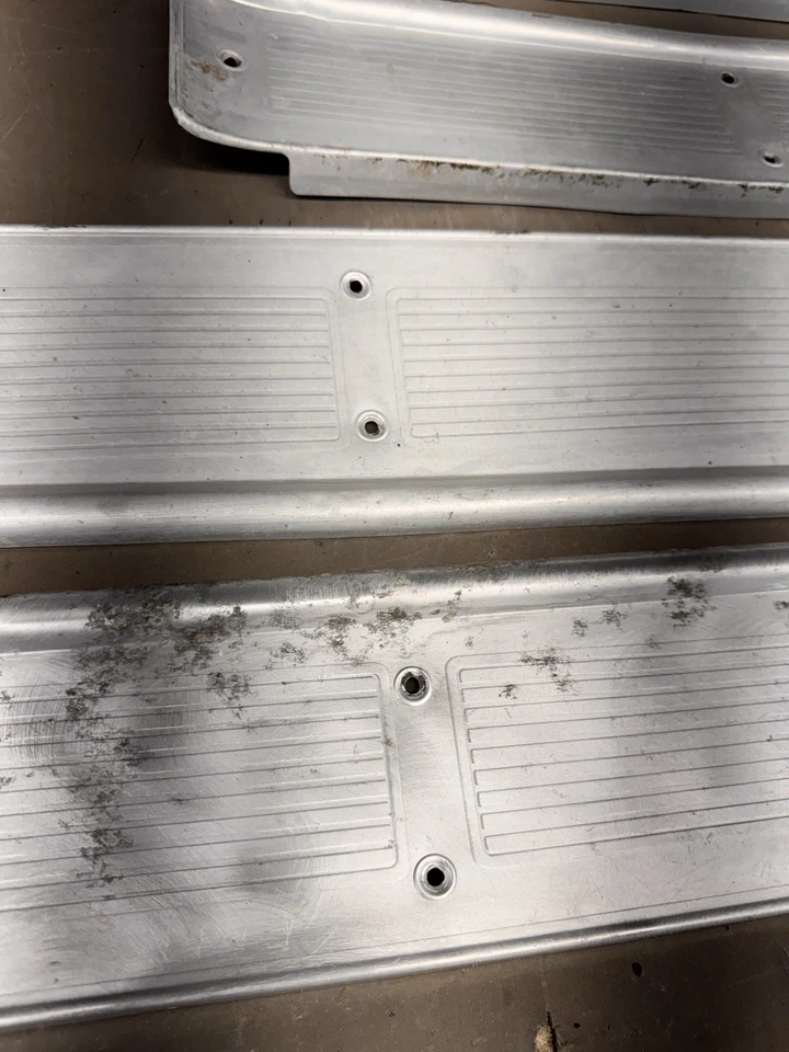 1961-1962 Ford Galaxie 4 Door Carpet Trim Sill Plate Moldings Mercury Park Lane - Image 4 of 4