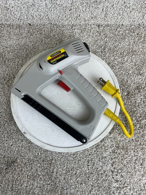 #ad Stanley Electric Heavy Duty Sharpshooter TRE500 Staple Nail Gun Tested Works $13.49