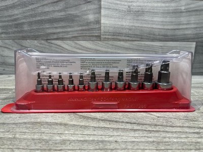 Snap-On 211EFTXRTPY 11 Piece Torx Plus Bit Socket Driver Set (A1D028981)