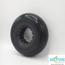 Replacement 8" Caster Wheel Tire for Permobil Power Wheelchair (Black 210-65)