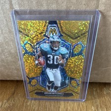 Panini Mosaic Brian Mitchell #227 Gold Sparkle Prizm /24 Philadelphia Eagles