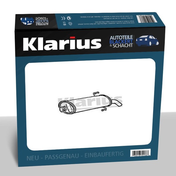 Auspuff ESD Endtopf für Peugeot 306 SchräGheck-image