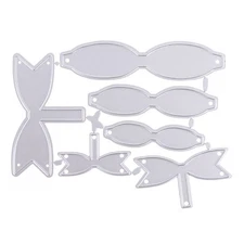 Bowknot Embossing Stencils Carbon Steel Cutting Dies for Card Making Scrapbook
