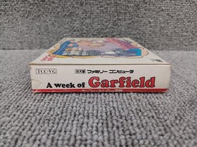 Famicom Software Model Garfield S Week Towa Chiki FLB24