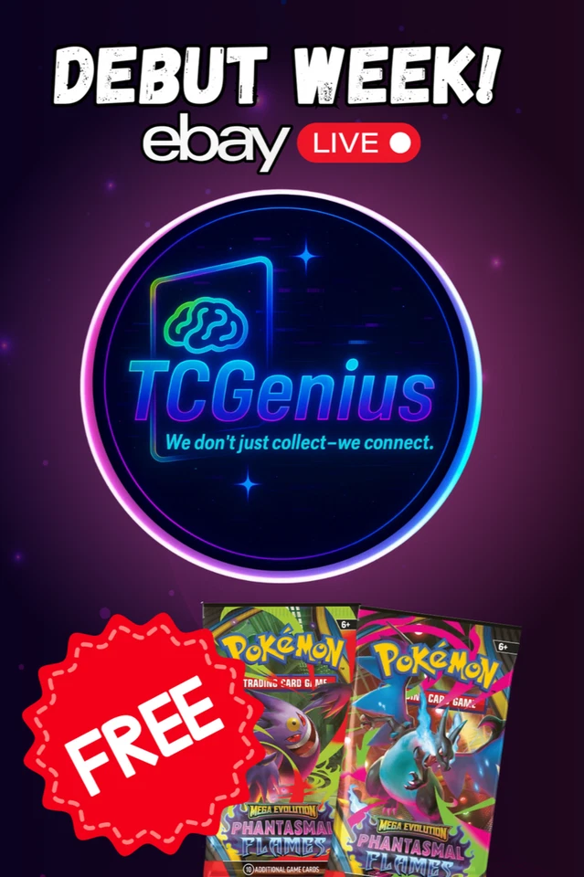 Free Phantasmal Flames! TheRealTCGenius Debut on Ebay Live!