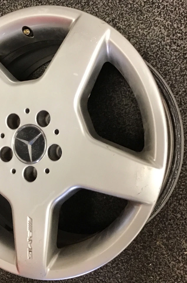 18" MERCEDES-BENZ CL500 CL600S430S600 FRONT WHEEL 2003-06 FACTORY OEM 65309 1684 - Image 3 of 4