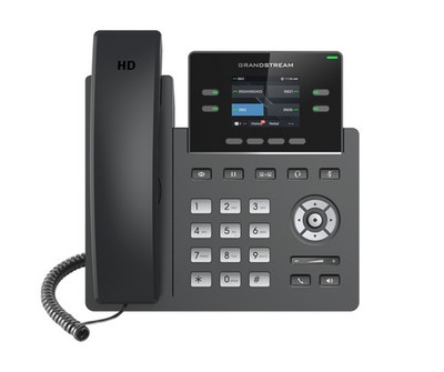 Grandstream GRP2612P 4 Line IP Phone, 2 SIP Accounts, 320x240 Colour Screen, HD