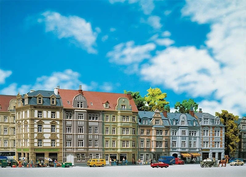 FALLER 130915 Stadthäuserzeile Goethestraße Bausatz H0