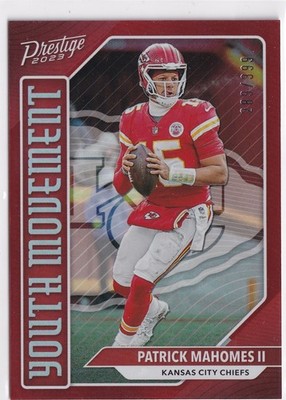 2023 Prestige Patrick Mahomes II Youth Movement YM-1  Xtra Points / 399 Chiefs