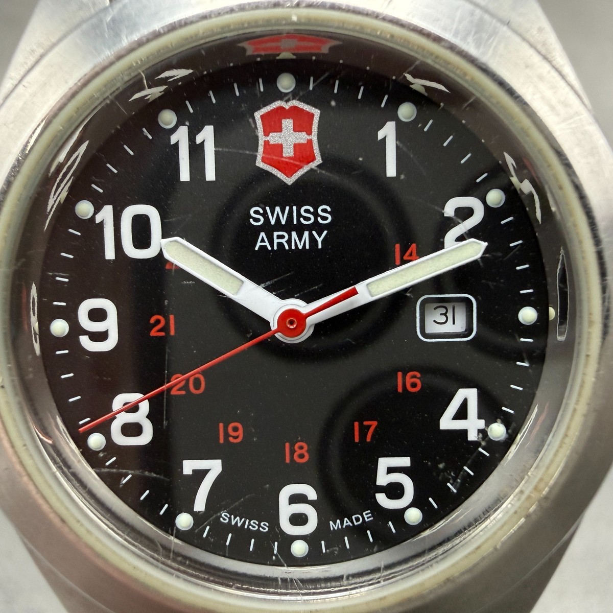 稼働品 未使用 美品 VICTORINOX Garrison ビクトリノックス ギャリソン 