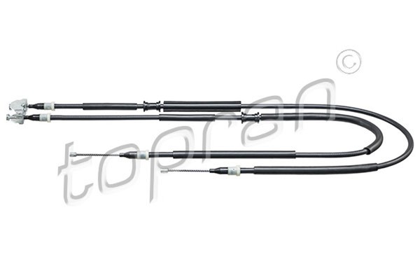 Topran Bremsseil Seilzug Feststellbremse 205 507 FüR F70 Astra Opel CC T98 F35-image