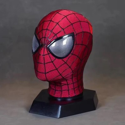 Amazing Spider-Man Vollkopfmaske Andrew Garfield Magnetische Augenlinsen Cosplay