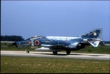 original 35mm Flugzeug Slide Japan F-4EJ 17-8437 305 Sqn 1981