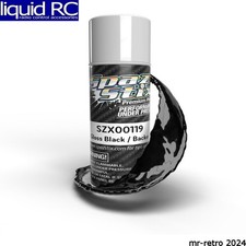 Spaz Stix 00119 High Gloss Black/Backer Aerosol Paint 3.5oz Can