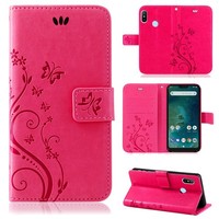 Handy Tasche HandyhüLle Flip Cover Wallet Case FüR Xiaomi Redmi Note 8 Pink