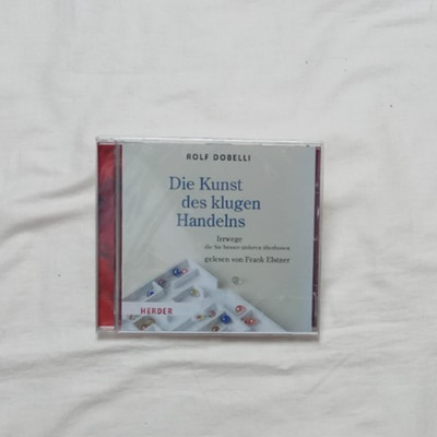 CD, Hörbuch, Rolf Dobelli, Die Kunst des klugen Handelns, Herder, 2012, OVP