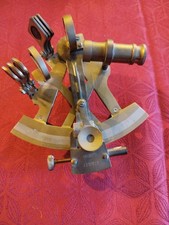 Ancien Sextant Stanley laiton - Outil de mesure marin