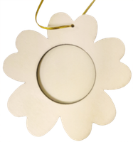 Holz-Bilderrahmen Blume Zum Bemalen Geschenk Muttertag Ostern Kinder Basteln