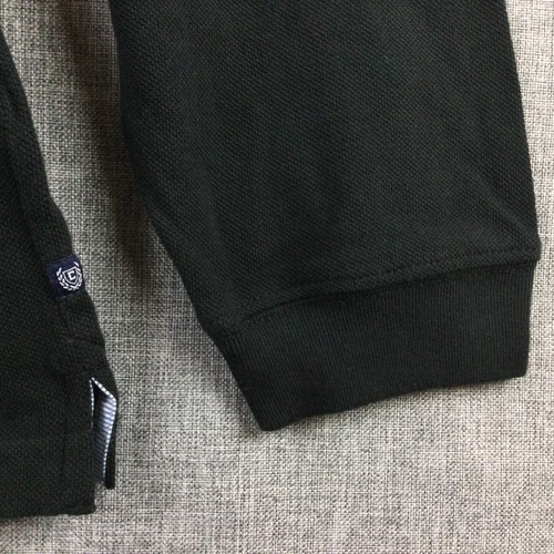 Chaps Hoodie Shirt Mens XL Black Henley Pullover Cooling Temp Control Button NEW - Picture 12 of 14