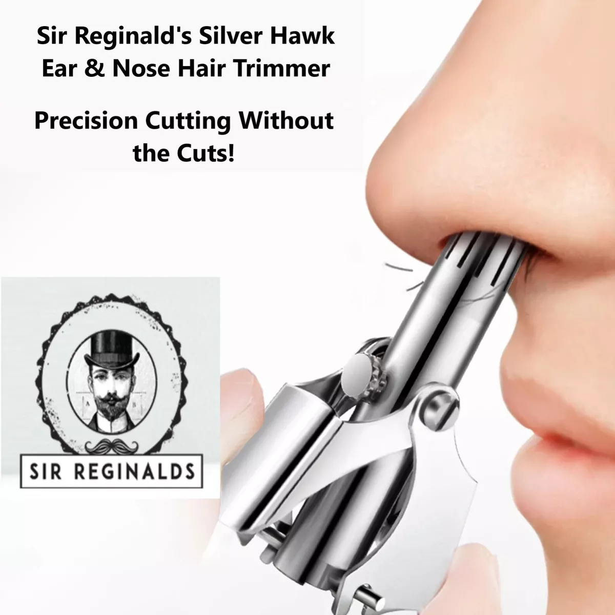 Hair Grooming Beauty Scissors - Cosmetic Cutting Shears for Men, Women -  Trimming Beard, Nose Hair